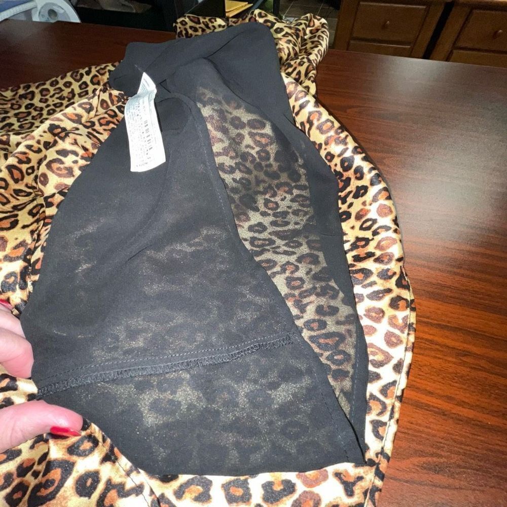 Zara animal print mini dress XS‎ - Picture 7 of 7